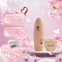 Combo Dầu gội nuôi dưỡng tóc uốn xoăn Arganmidas 450ml + Mặt nạ tóc