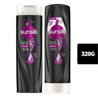 COMBO DẦU GỘI SUNSILK 320g + DẦU XẢ SUNSILK 320g ÓNG MƯỢT RẠNG NGỜI