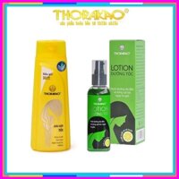 Combo Dầu gội tỏi 400ml và tinh chất dầu bưởi 150ml của Thorakao