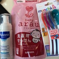 Combo dầu gội trị cứt trâu, nước giặt thảo dược arau