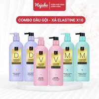 Combo Dầu gội và Dầu xả nước hoa Hàn Quốc Elastine