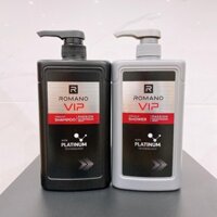 Combo Dầu gội và Sữa tắm cao cấp Romano Vip Vision sang trọng cuốn hút 650g/chai
