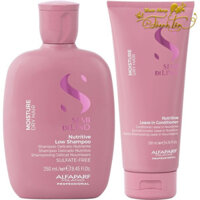 Combo dầu gội và xả khô giữ ẩm dành cho tóc khô xơ Alfaparf Milano Moisture Nutritive 250ml/200ml [ TT ]