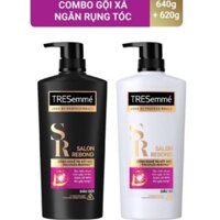 Combo Dầu gội và xả Tresemme 640g ngăn rụng tóc