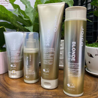 Combo Dầu gội xả dành cho tóc tẩy JOICO BLONDE LIFE BRIGHTENING 300ml/250ml(NEW-2024)