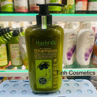 Combo Dầu gội xả Hachi olive 800ml, cặp dầu gội xả chiết xuất thiên nhiên, giảm gàu, ngứa da đầu,dưỡng mềm tóc