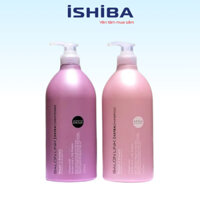 Combo dầu gội xả Kumano SalonLink Extra dành cho tóc yếu 1000ml