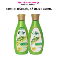 Combo Dầu Gội Xả Oliu Dưỡng Tóc Chắc Khoẻ, Bồng Bềnh 250ml