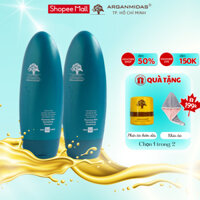 Combo dầu gội xả tái tạo Hương Thảo Bạc Hà Arganmidas 450ml