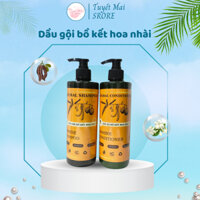 Combo Dầu gội,Dầu Xả bồ kết hoa nhài,dầu gội thảo dược[YÊU THIÊN NHIÊN]giảm gầu,kích mọc,giảm rụng