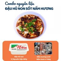 Combo Đậu Hũ Non & Nấm Đông Cô