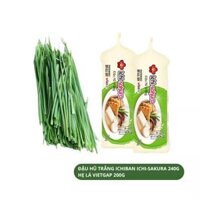Combo đậu hũ trắng và 200g hẹ