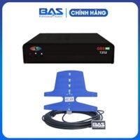 Combo đầu thu kỹ thuật số DVB T2 GBS HD T252 chia 2 tivi xem 2 kênh khác nhau cùng lúc và anten VRY dài 12m