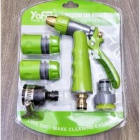 Combo Đầu Vòi Xịt Nước Rửa Xe, Tưới Cây Đa Năng