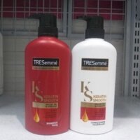 Combo Dầu Xả và Dầu Gội ( Đỏ) TRESeme 450ml Thái Lan, Dầu Gội TRESeme