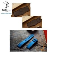 COMBO dây đồng hồ Bundstrap RAM B2 và dòng RAM 1963 - Da bò lộn coban - RAM Leather