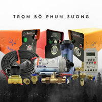 Combo Đầy Đủ Linh Kiện Hệ Thống Phun Sương Làm Mát, Tưới Cây Tự Động