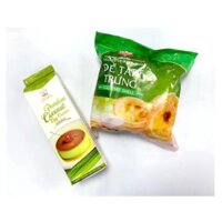 Combo Đế Bánh Tart Trứng và Kem Trứng Flan Sữa Dừa Lá Dứa (Combo 3)