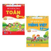 Combo Đề Kiểm Tra Toán, Tiếng Việt Lớp 2 - Cánh Diều Tự Chọn Sách - Học kì 1 2 cuốn