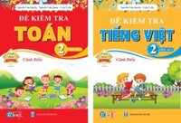 Combo Đề Kiểm Tra Toán, Tiếng Việt Lớp 2 - Cánh Diều Tự Chọn Sách - Học kì 1 2 cuốn
