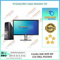 Combo Đen Cá Tính - Pc bộ Dell Optiplex 3010 SFF & LCD Dell P2314HT - Mạnh mẽ & sang trọng