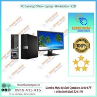 Combo Đen Cá Tính - Pc bộ Dell Optiplex 3040 SFF & LCD Dell E2417H - Mạnh mẽ & sang trọng