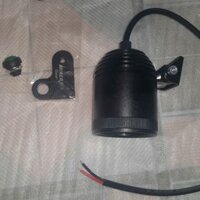 Combo Đèn l4 + pass chân gương kèm công tắc