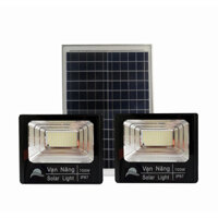 Combo đèn năng lượng mặt trời  SOALR LIGHT 100w 1 tấm pin 2 đèn - Đèn năng lượng mặt trời giá sỉ