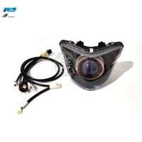 COMBO Đèn Pha Bi Cầu M10 Black Chính Hãng MA RACING Bấm Sẵn Zack Gắn Như EX150 ( 2015-2018) Bảo Hành 12 Tháng