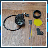 Combo đèn trợ sáng L4X + LEN sương mù vàng + Pát chân gương xe máy + công tắc passing