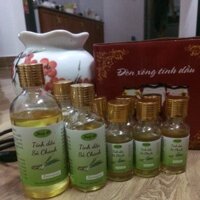 Combo đèn xông & tinh dầu sả chanh
