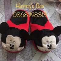 Combo Dép bông đi trong nhà siêu ấm.