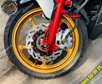 Combo đĩa King Speed, Heo dầu Nissin, Pát nhôm cho xe Airblade 2020