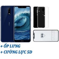 COMBO ĐIỆN THOẠI NOKIA X5(5.1 PLUS) 3GB/32GB MỚI NGUYÊN SEAL + CƯỜNG LỰC + TAI NGHE + ỐP LƯNG[CHÍNH HÃNG] [GIÁ BÁN SỈ]