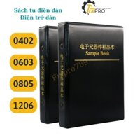 Combo điện trở dán SMD 0402 0603 0805 1206 đầy đủ giá trị thông dụng