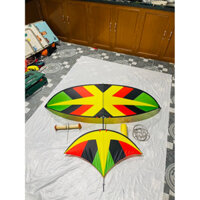 combo diều hoàn thiện 1m7 cacbon( diều,sáo,guồng,dây) tặng đèn diều