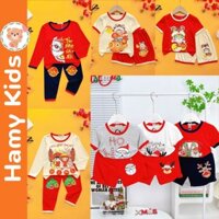 Combo Đồ Bộ Thun Lạnh Minky Mom Chính Hãng Blind Box Giáng Sinh Tết Cho Bé 0-5 Tuổi Dưới 20kg - Hamykids