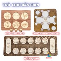 Combo Đồ Chơi Dịp Tết Lắc Bầu Tôm Cua Cá, Ô Ăn Qua, Cơm Canh Rau Muống Đồ Chơi Giải Trí Tết Nguyên Đán