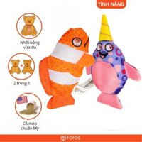 Combo đồ chơi hình cá nemo & cá nhà táng FOFOS