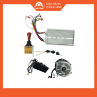 Combo động cơ gắn cầu 48v1000w chế ô tô điện, xe ba bánh, 4 bánh