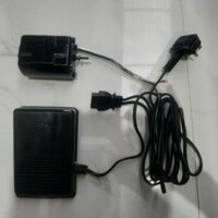 combo động cơ và cóc đạp máy may 50w có chỉnh tốc độ chế máy mài, máy cắt mini