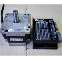 Combo Driver 2 pha DM556S-IO( chạy độc lập ko cần phát xung ngoài) + Động cơ bước 2 pha size 86, 3.8Nm.
