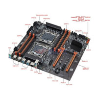 Combo Dual Xeon E5 2683V4 32 Nhân, 64 Luồng, Main OEM X99 Dr4, Ram ECC 32Gb Dr4 bus 2400 Không Kèm Tản - Bộ Cụm Xử Lý Mạ