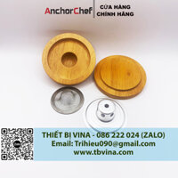 Combo Dụng cụ đốt gỗ tạo khói ly cocktail và hộp gỗ đốt