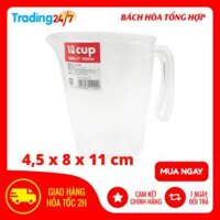 Combo Dụng cụ vắt cam quýt có lọc hạt và Ca đong chia vạch 1000ml