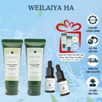 Combo Dùng Thử Set dầu Gội Xả Weilaiya & 2 Lọ serum Mọc Tóc 5ml Ngăn Rụng Kích Mọc Tóc Sau 3 Tuần Sử Dụng - W20