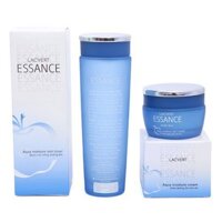 Combo dưỡng ẩm nước hoa hồng và kem Essance Aqua Moisture Toner And Cream