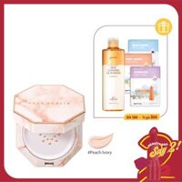 Combo Dưỡng Da & Kem Nền DEAR DAHLIA BLOOMING EDITION SKIN PARADISE PURE MOISTURE CUSHION FOUNDATION (PEACH IVORY)
