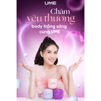 Combo Dưỡng Trắng Da Body Ume Ngọc Trinh Giúp Trắng Da, Chống Nắng Toàn Thân