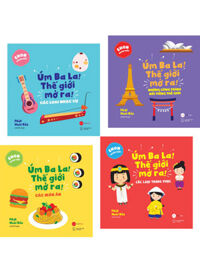 Combo Ehon Nhận Biết - Úm Ba La! Thế Giới Mở Ra! (Bộ 4 Cuốn)